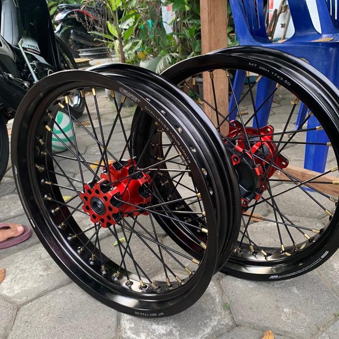 VELG CRF SCARLET 300 350 TROMOL SCARLET RUJI SCARLET - Hitam