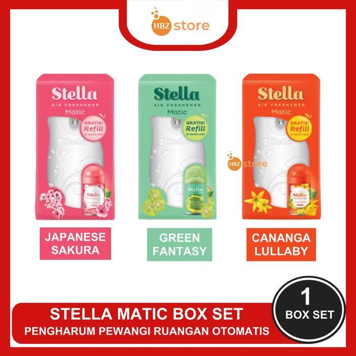 STELLA MATIC BOX SET - Pengharum Pewangi Ruangan Otomatis