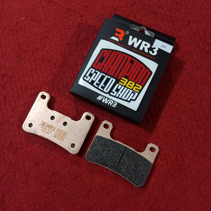 Kampas Rem Depan Wr3 Sintered Kawasaki Zx10R Zx-10R 2011-2015