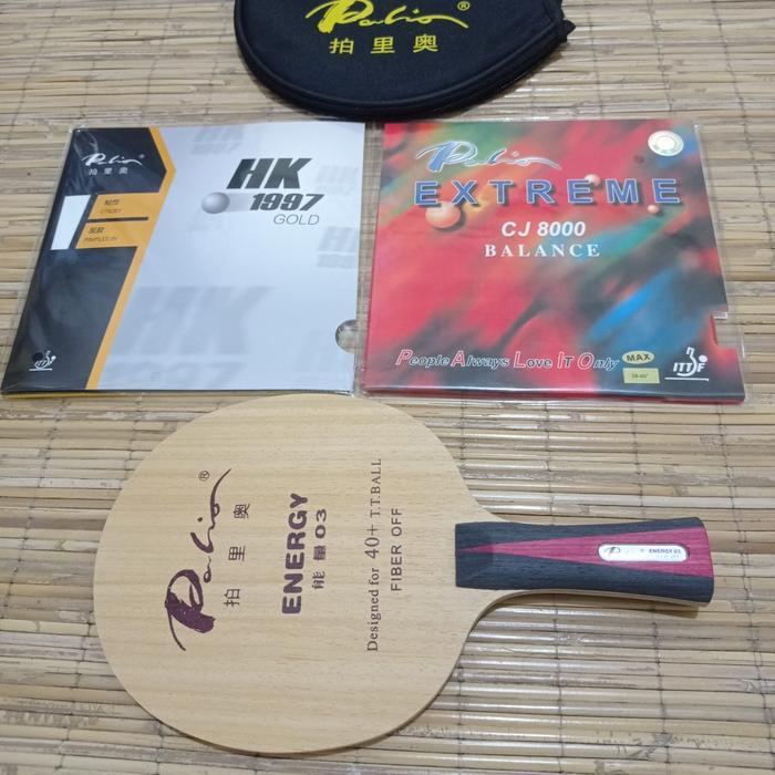 PAKET BET TENIS MEJA PALIO ENERGY 03 ORIGINAL