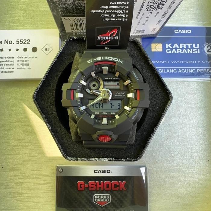 gshock ga700 g shock ga 700-1adr g-shock ga-700-1adr New original - HW
