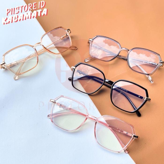 Beli Kacamata Minus Free Kacamata normalKacamata Fashion 18130 Frame Full Titanium Kotak lensa