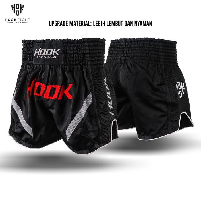 Celana Muay Thai Hook, Muay Thai Short Hook, Celana Muay Thai Impact