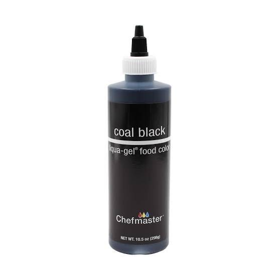 MNTB CHEFMASTER CHEF MASTER LIQUA GEL LIQUA-GEL 10,5 OZ COAL BLACK BESAR