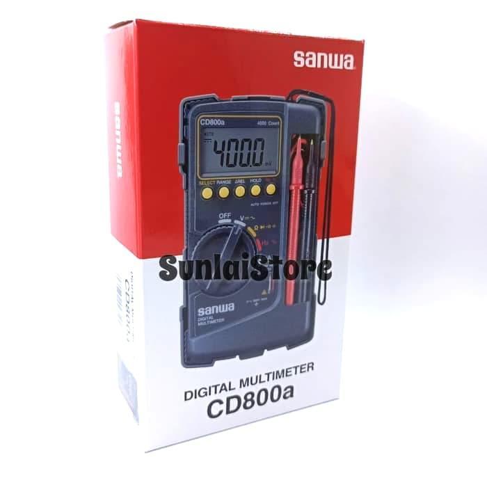 Promo Multitester Multimeter Sanwa Cd800A Cd-800 A Cd 800 A Original