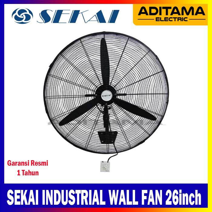 Wall Fan 26"Inch Sekai Iwf 2639 / Industrial Wall Fan Sekai Iwf 2639