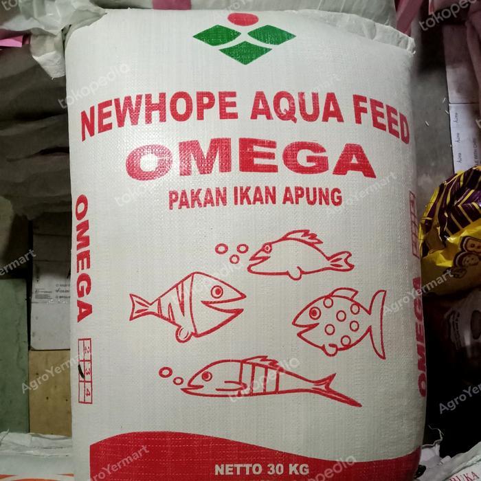 PELET IKAN APUNG OMEGA -2 NEWHOPE PAKET 10 KG KHUSUS CARGO
