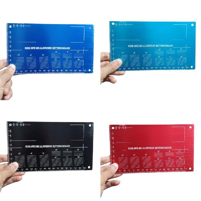 Rep Tamiya Mini 4Wd Hg Aluminum Setting Board