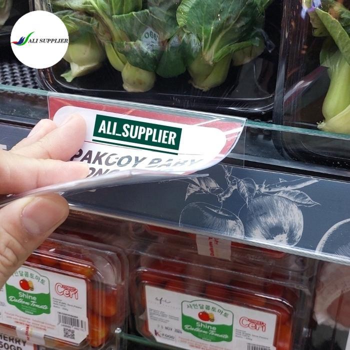 Plastik Name Tag / Mika Price Tag Rak Supermarket / Hangtag Rak / Pop Promo / Tag Promosi / Stand