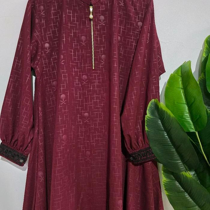 Abaya Embos Forzaletta Warna Exclusive By Binsal Butik Tbk