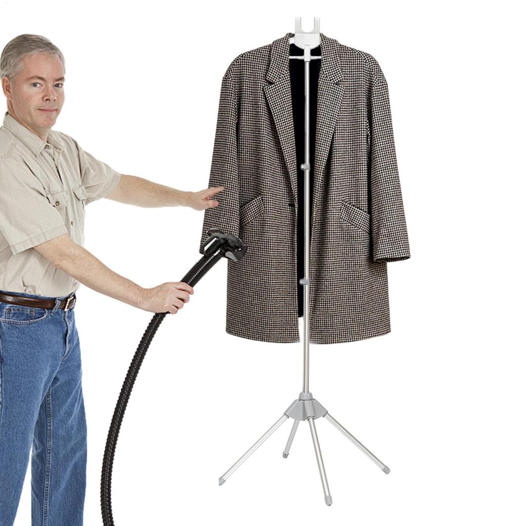 Steamer Stand Telescopic Garment Steamer Rack Height Adjustable Garment Foldable Standing Garment