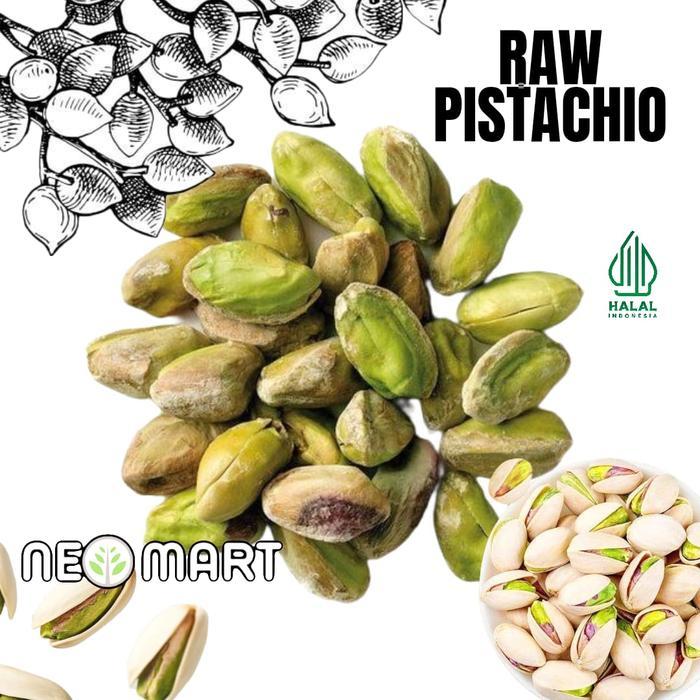 (DISKON 50%) PISTACHIO KUPAS 1KG/RAW PISTACHIO KERNEL 1KG/PISTACHIO KUPAS MENTAH 1KG(TANPA