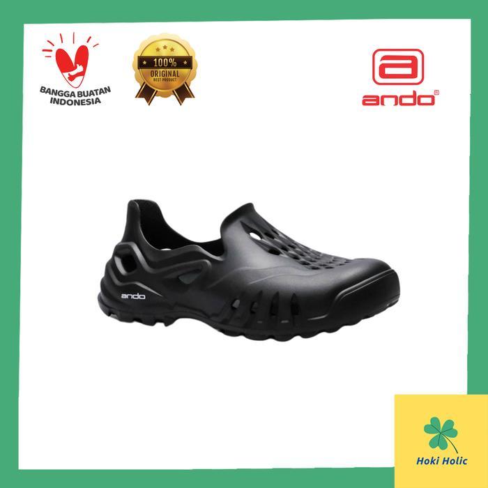 Ando Maestro Slip On Karet Pria 40-44 - Sepatu Slip On Ando Original