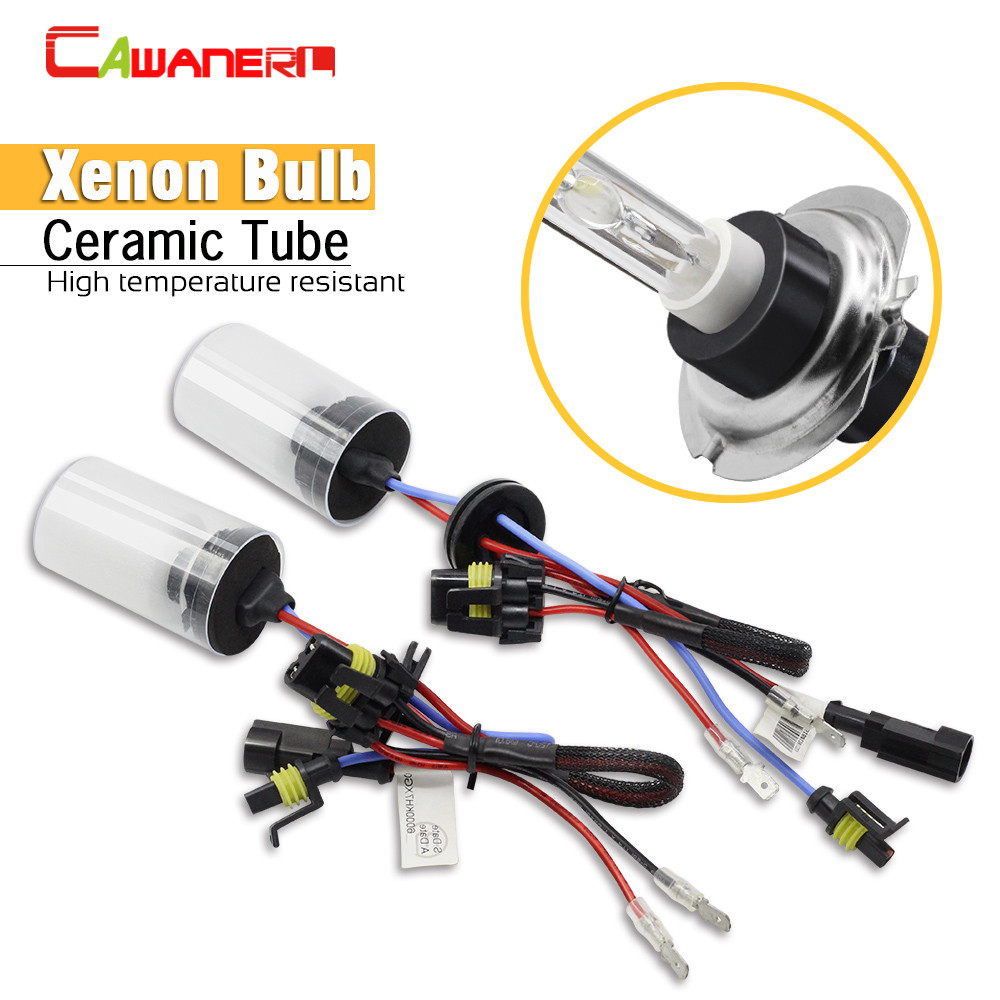 Cawanerl H1 H3 H8 H9 9005 HB3 9006 HB4 H11 H7 Car AC Xenon Bulb HID Lamp 55W 4300K-8000K 12V For