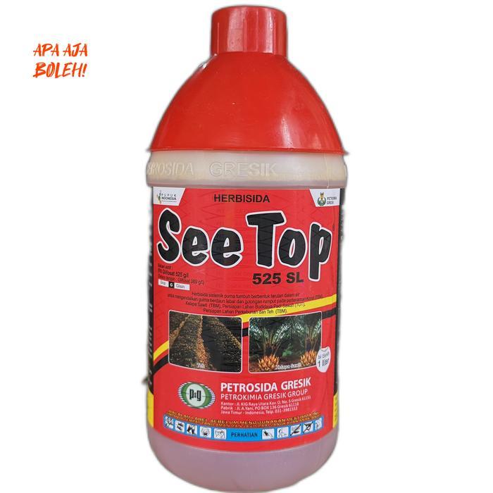 See Top Herbisida 525 Sl 1 Liter/Obat Racun Rumput Gulma Pertanian Tbk