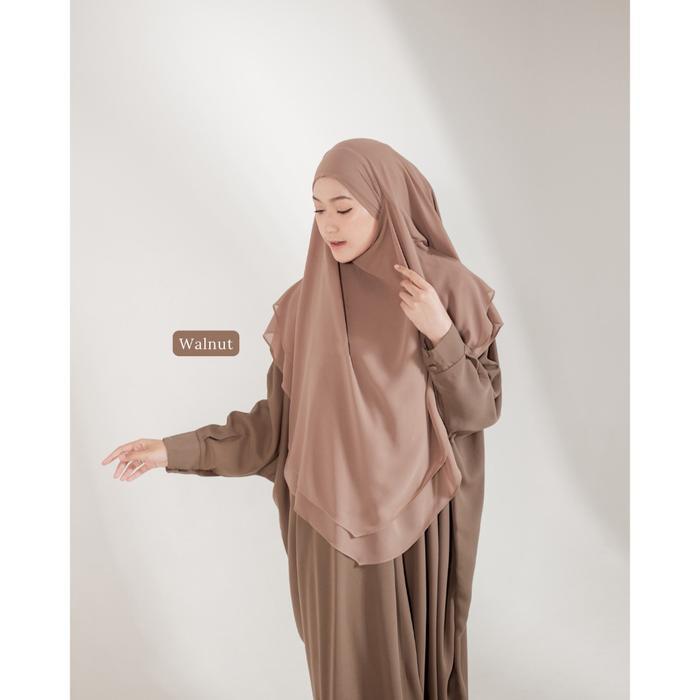 Baju Gamis Abaya Jumbo Syari Shakila Premium Basic Huriah Abaya Daily Long Gamis Turkey Dubai Simple