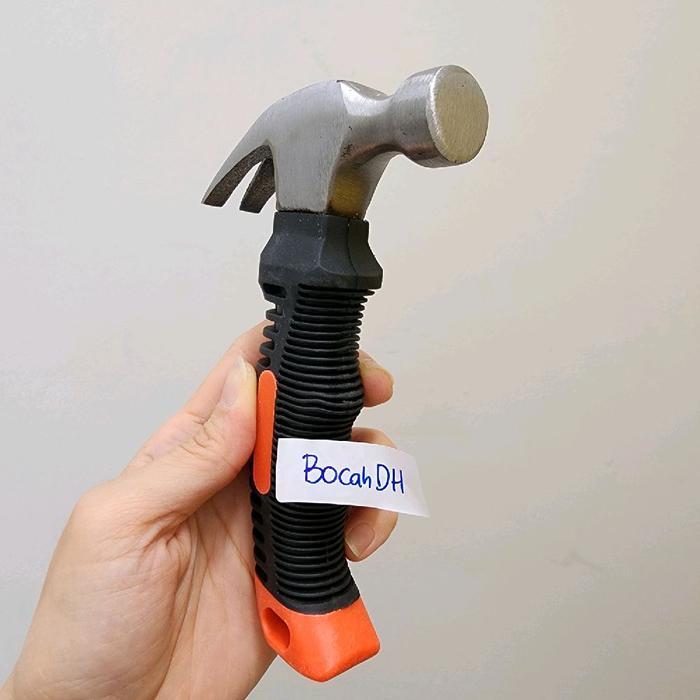 PALU KAMBING MINI GAGANG KARET / FIBER UKURAN 8OZ MINI CEBOL / PALU TUKANG KECIL / PALU KECIL / PALU