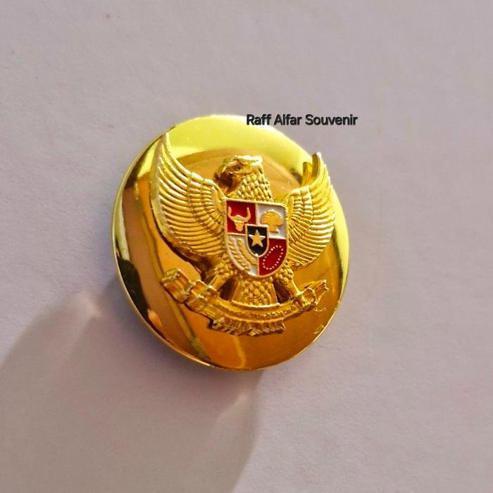 PIN GARUDA MAGNET MODEL BULAT - PIN GARUDA PANCASILA