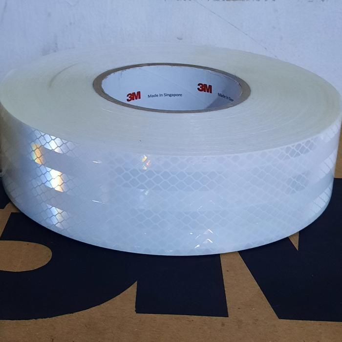 ECER 5 M-ORIGINAL 3M EGP SCOTLIGHT-STICKER STIKER REFLECTOR PRISMATIC TAPE TRUCK 2 IN