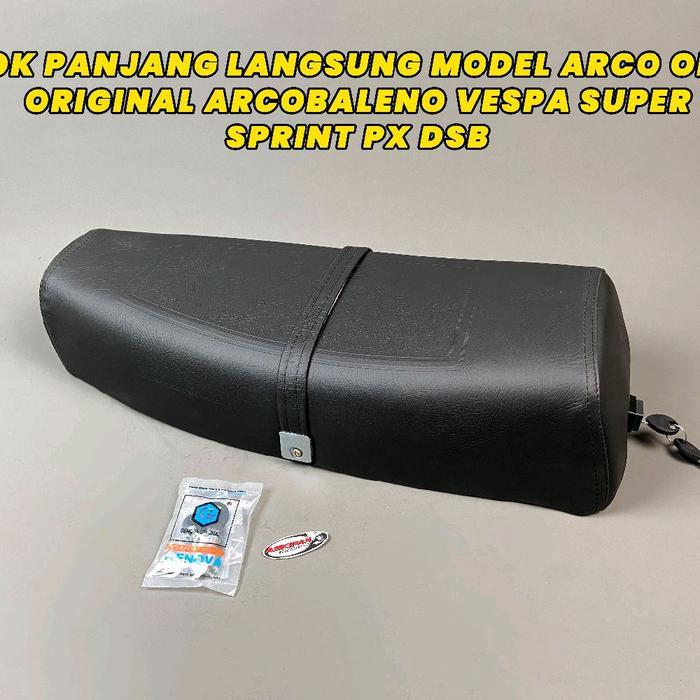 Jok Panjang Langsung Vespa Model Arco Arcobaleno Import Vespa Px Ekslusif Original Org