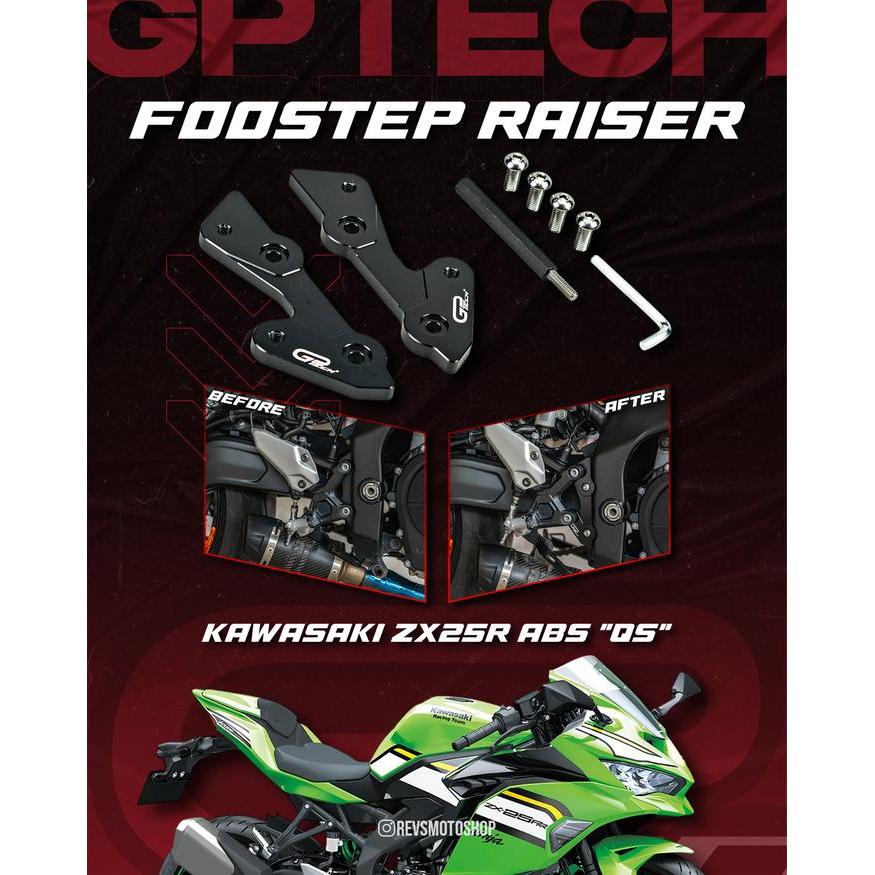 Gptech Foostep Raiser Kawasaki Ninja Zx25R Abs