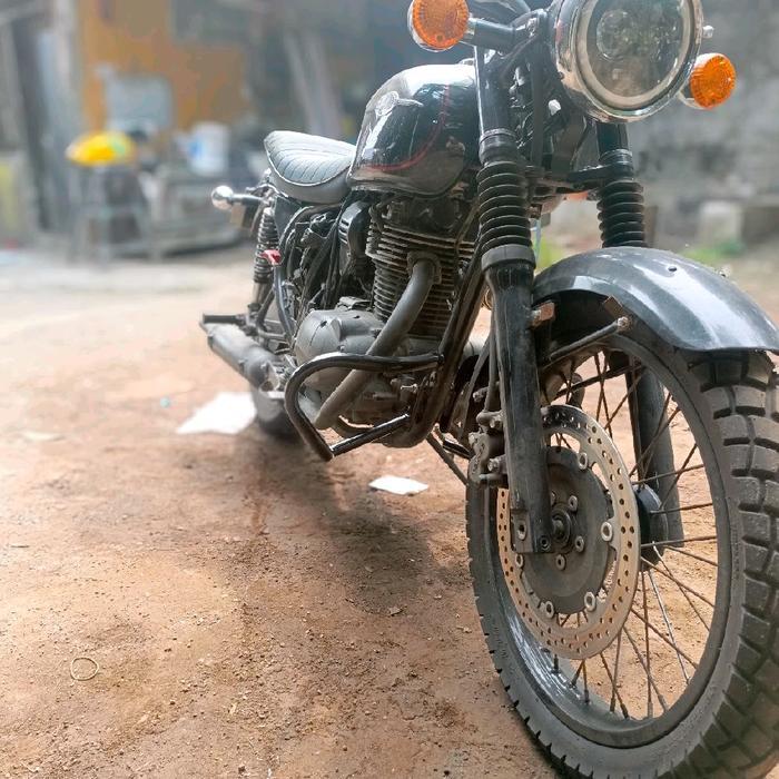 Crasbar W250 Estrella Engine Guard Kawasaki Estrella W250