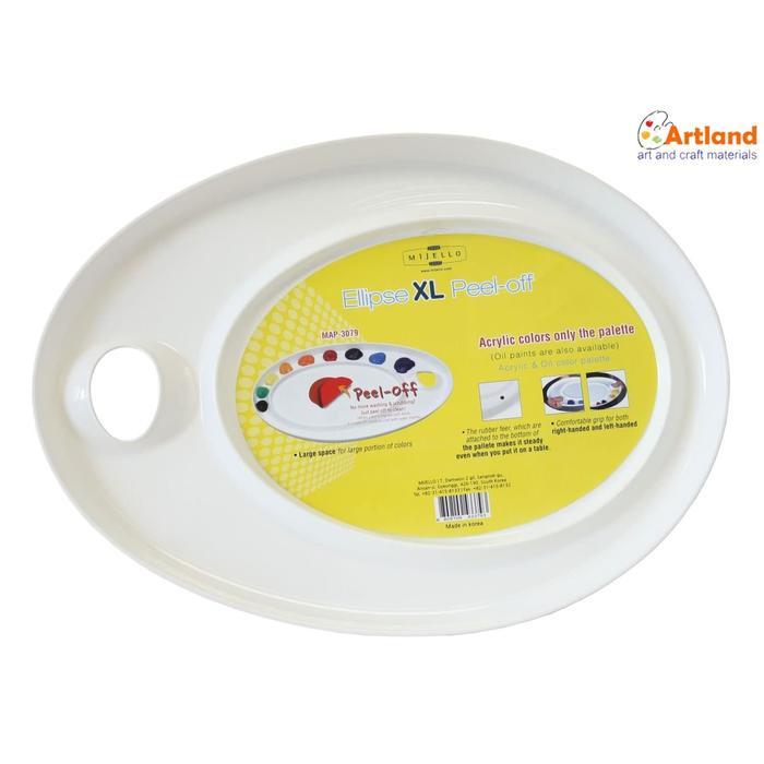 Mijello Ellipse Palette Palet Lukis Ergonomis