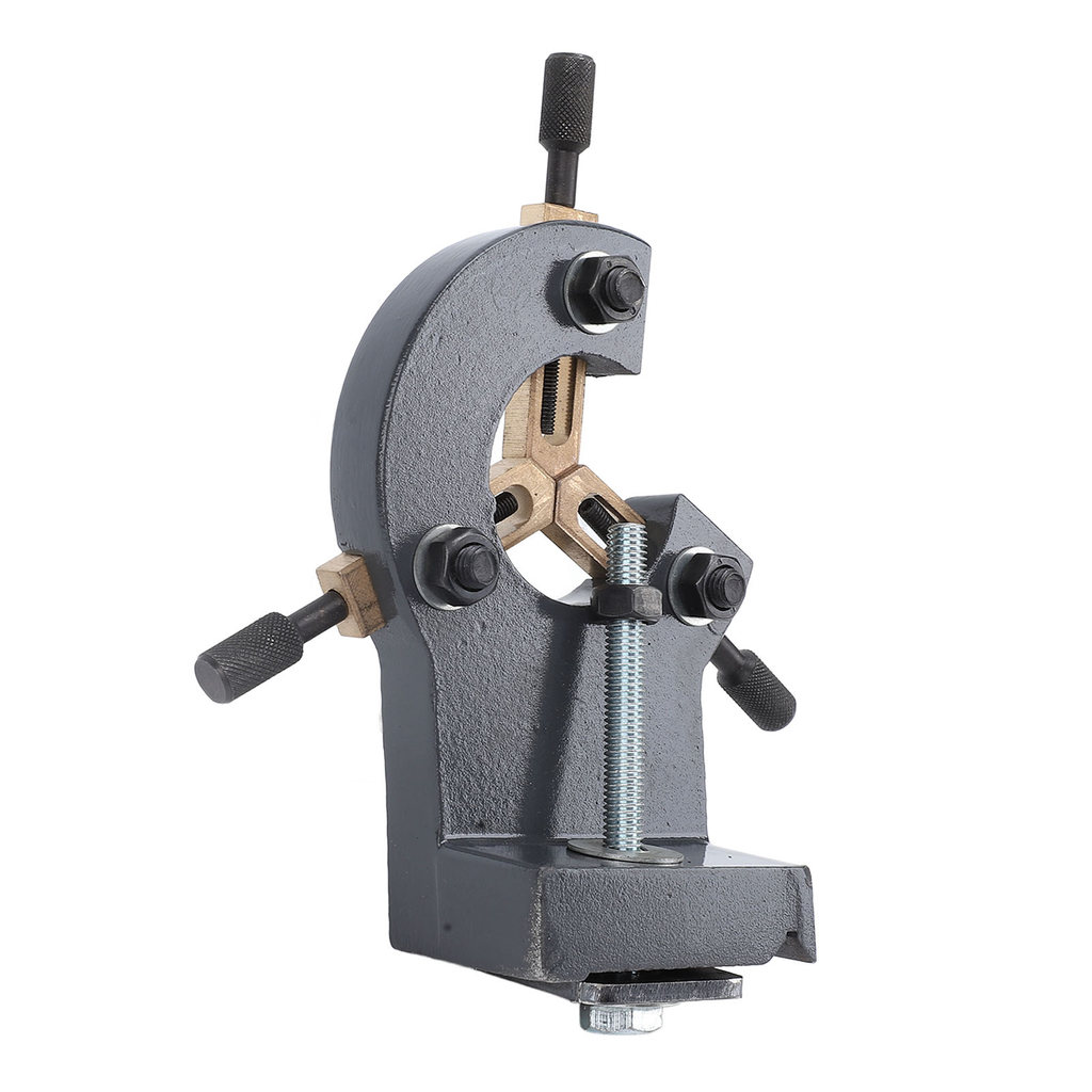 Wood Lathe Steady Rest Grey Color Metal Wood Turning Mini Lathe Steady Rest for 0618 CJ18 CJ0618A