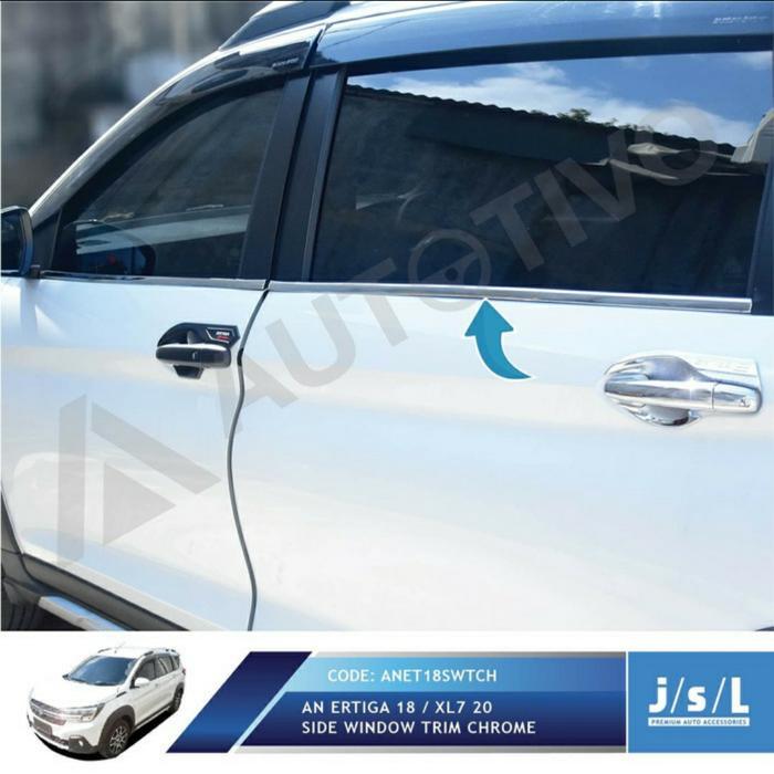 LIST KACA SAMG SUZUKI XL7 XL7 CHROME SIDE WINDOW TRIM JSL