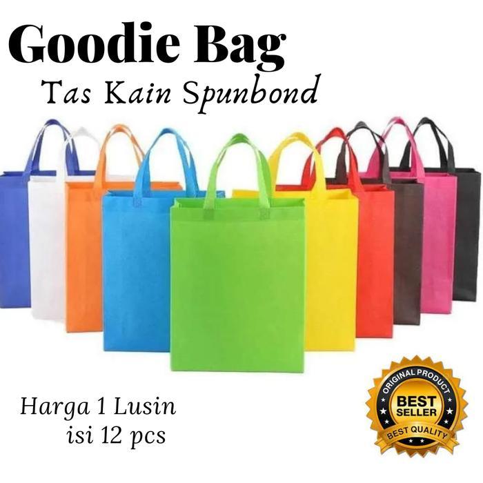 Tas Belanja Spunbond,Tas Kain, Goodie Bag, Tas Hajatan/ Souvenir Bag