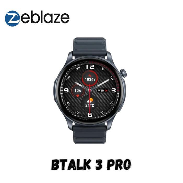 ZEBLAZE BTALK 3 PRO SMART WATCH AMOLED DISPLAY HI-FI BLUETOOTH PHONE CALLS