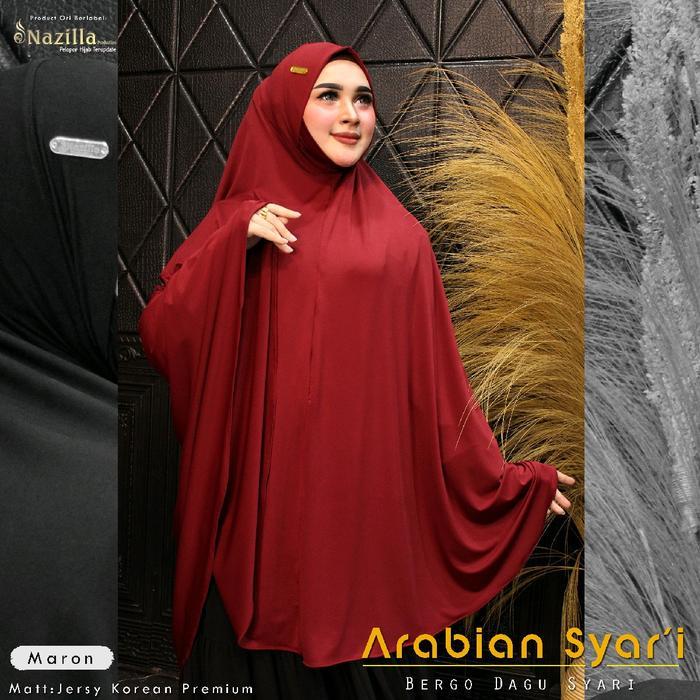 ARABIAN SUPER JUMBO original nazilla (tanpa logo acrelic)