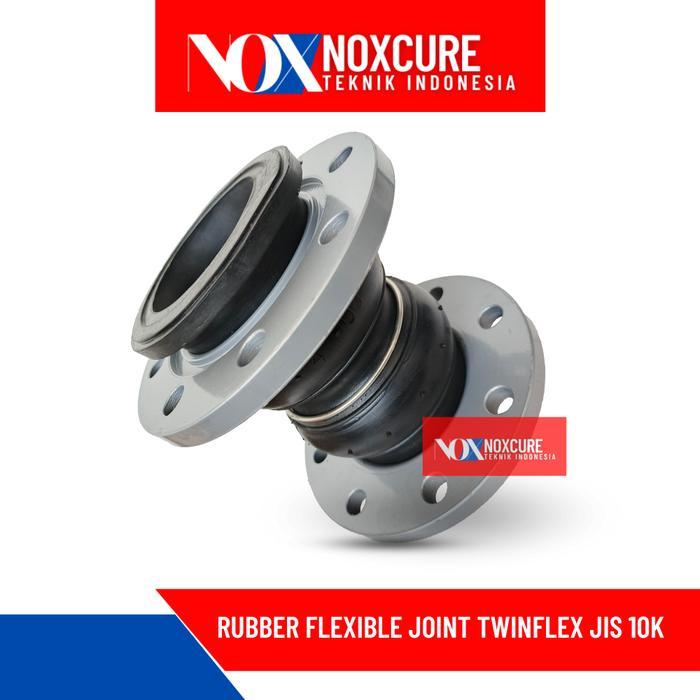 Rubber Flexible Joint Twinflex Tozen 6" Inch Jis 10K