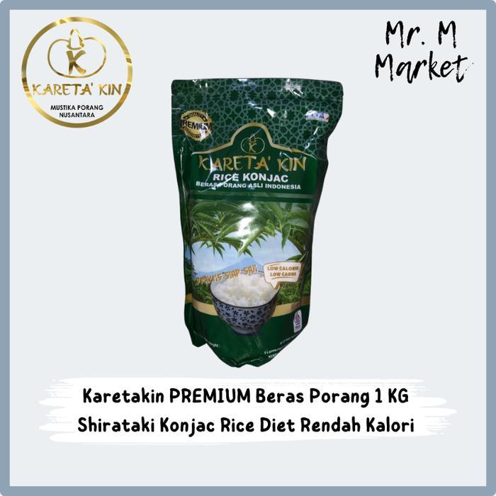 Beras/Nasi Porang Instan / Kareta'Kin Premium 1kg