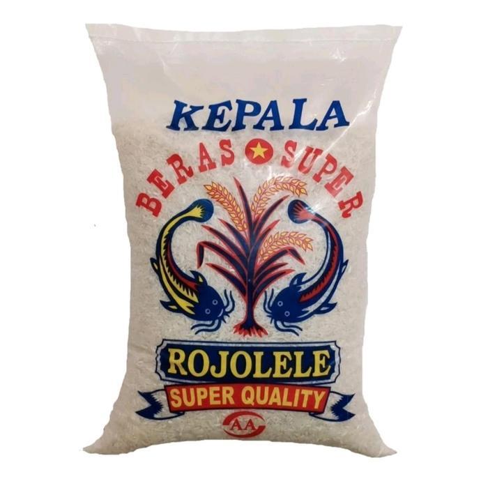beras rojolele super 5 liter (3,7kg) Putih Rice