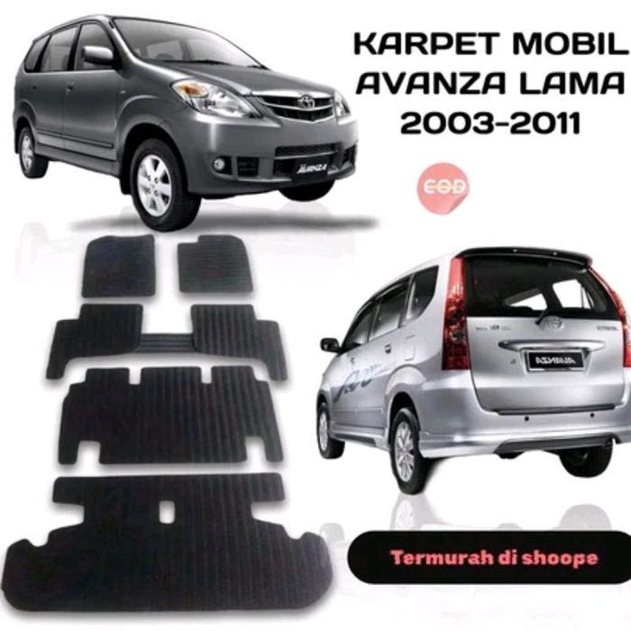karpet mobil Avanza 2004 2011 fullset alas kaki matras karet mobil Avanza 2007 2008 2009 2010 2011