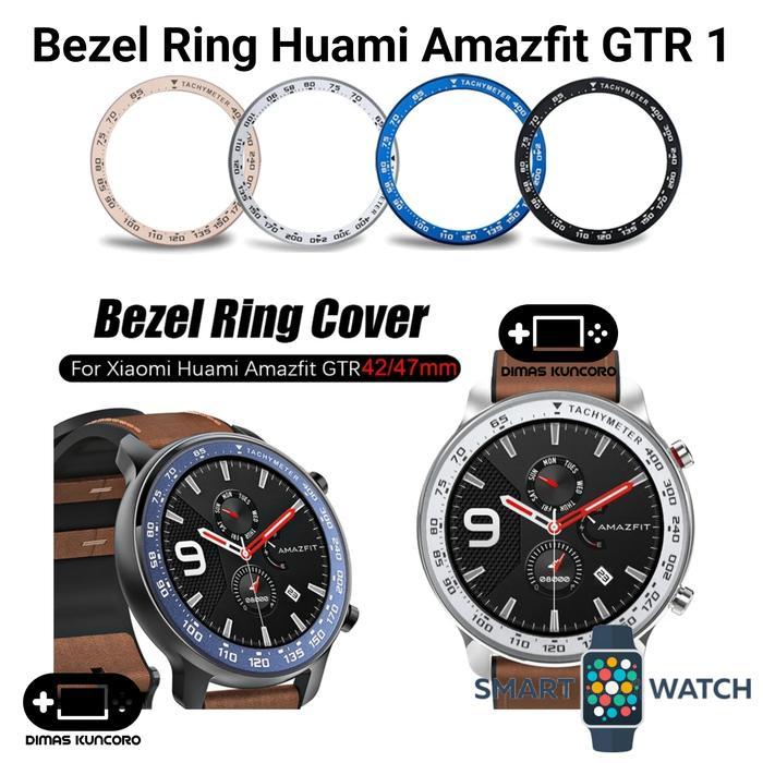 Stok Baru Bezel Ring Huami Amazfit GTR 1 cover bumper 47mm case casing pelindung