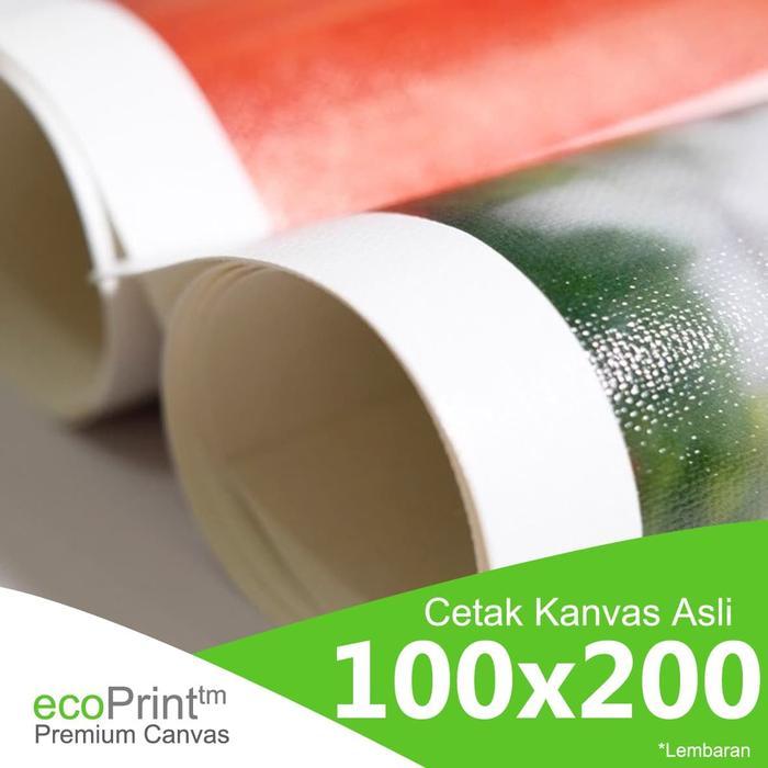 Cetak Foto Kanvas Canvas Print Ukuran 100X200 Cm Lembaran Roll