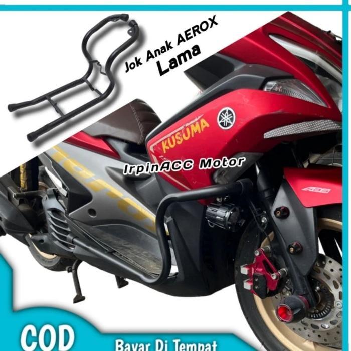 Stok Baru Crashbar Aerox Lama Tubular Dudukan lampu Aerox Old 155 PNP
