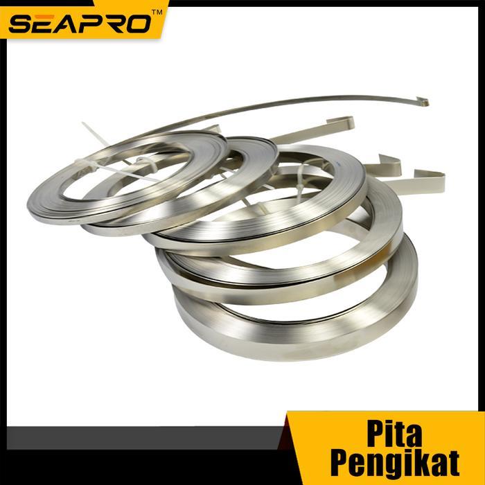 Pita Pengikat Baja Tahan Karat Plat Strapping Band Impa614103