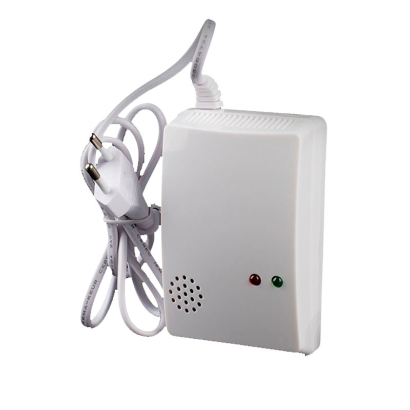 2 PCS For 315MHz Wireless Gas Leakage Detector Gas Sensor Fire Alarm Sensor for WIFI GSM PSTN Home A