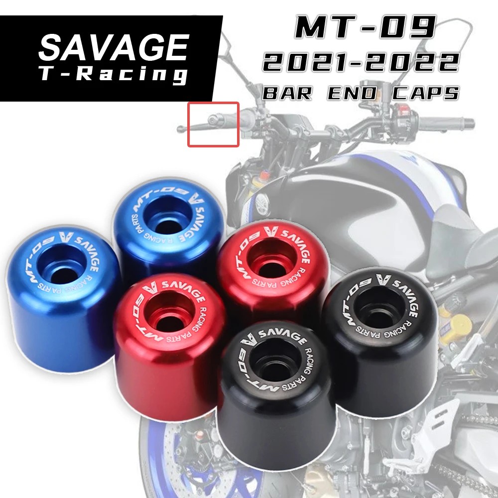 2024 MT-09 For YAMAHA MT09 SP MT 09 Handle Bar End Caps Motorcycle Accessories Handlebar Grip Plugs 
