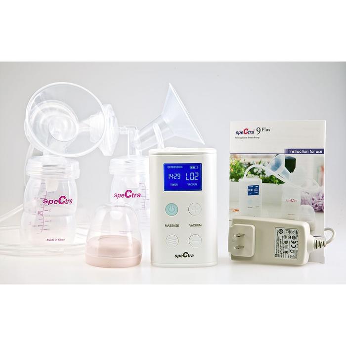 Pompa Asi Elektrik Rental Spectra 9+ Plus Rechargeable Breast Pump 100% Original