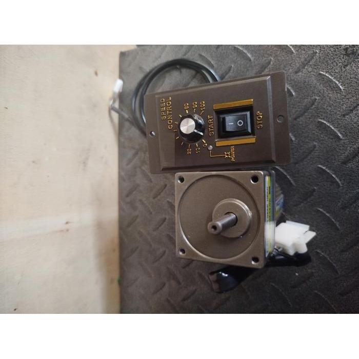 AC motor gearbox 220V 6W Variable Speed Control 1 Phase