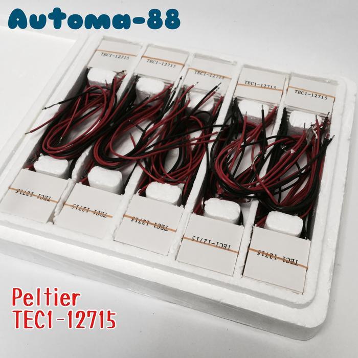 Peltier Tec1-12715 Thermoelectric 12V Dc Elemen Panas Dingin 12715