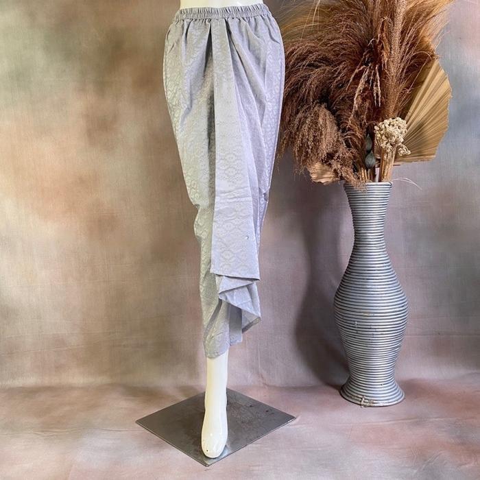 s7 Rok Bawahan Kebaya Lilit Rumbay Dobby / Rok Instan Dobby Polos Hitam Pilihan Warna Lain