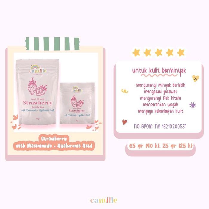 [BUY 1 GET 1 GIFT]CAMILLE BEAUTY MASKER WAJAH CAMILLE BEAUTY