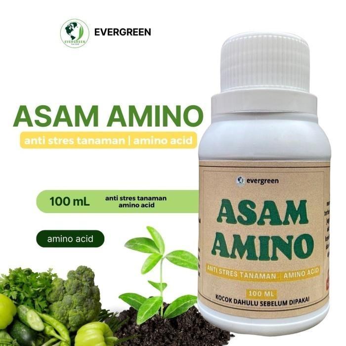 Stok Baru pupuk cair Asam Amino 100 ml Anti Stres Tanaman asam amino acid Daun Tumbuhan