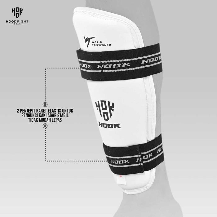 Shin Guard Taekwondo Hook Shin Protector Taekwondo Deker Kaki Taekwondo Hook Deker Taekwondo