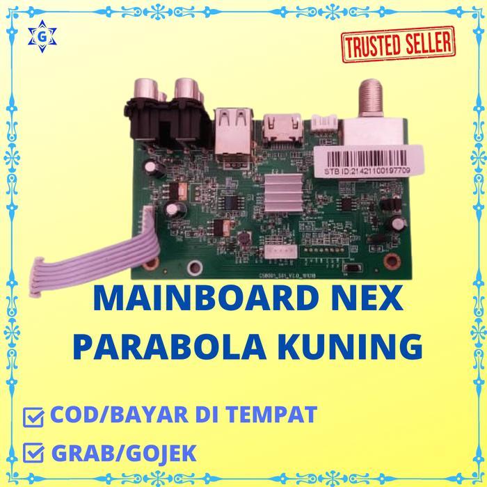 Mainboard Receiver Nex Parabola Kuning
